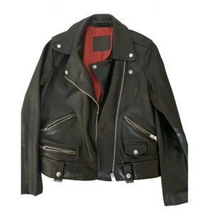 All Saints Black Leather Jacket